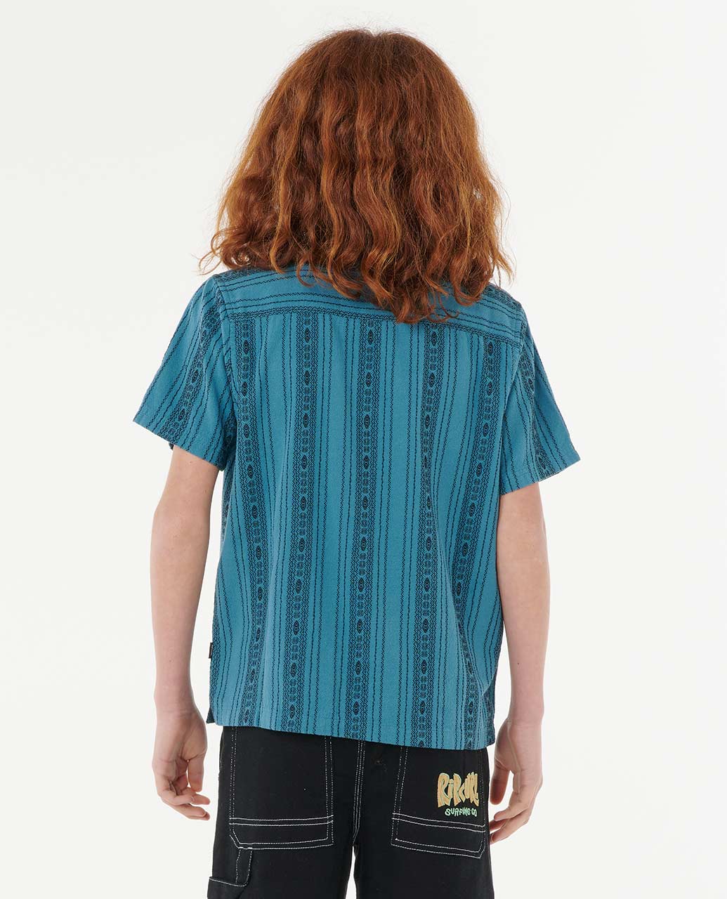 Raw Energy Stripe Short Sleeve Shirt - Boys (8-16 years)