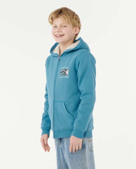 Haze & Tube Lined Zip Through Hooded Jacket - Boys (8-16 years)