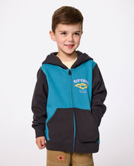 Wave Dayz Zip Through Fleece - Boys (1-8 years)