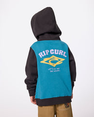 Wave Dayz Zip Through Fleece - Boys (1-8 years)