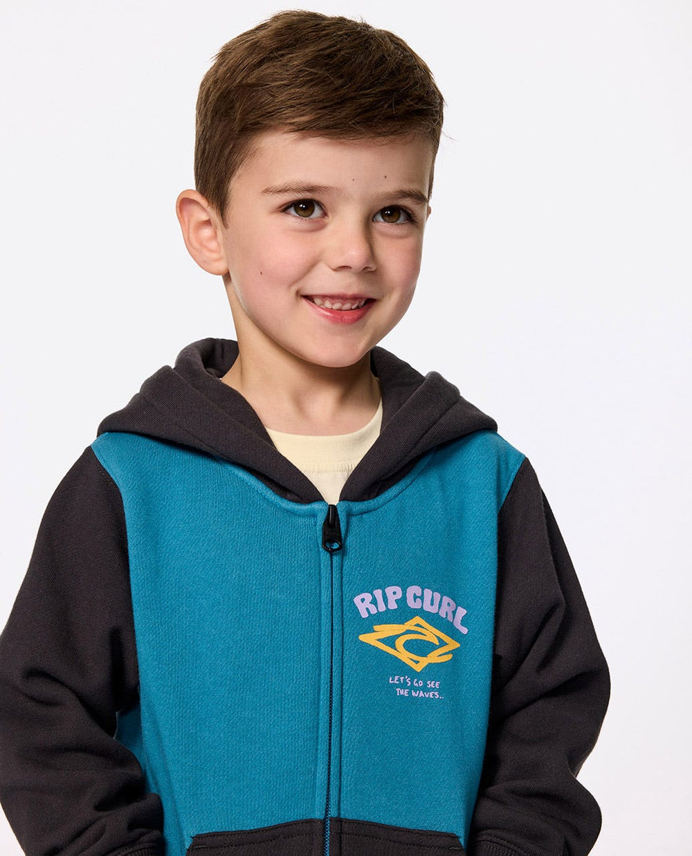 Wave Dayz Zip Through Fleece - Boys (1-8 years)