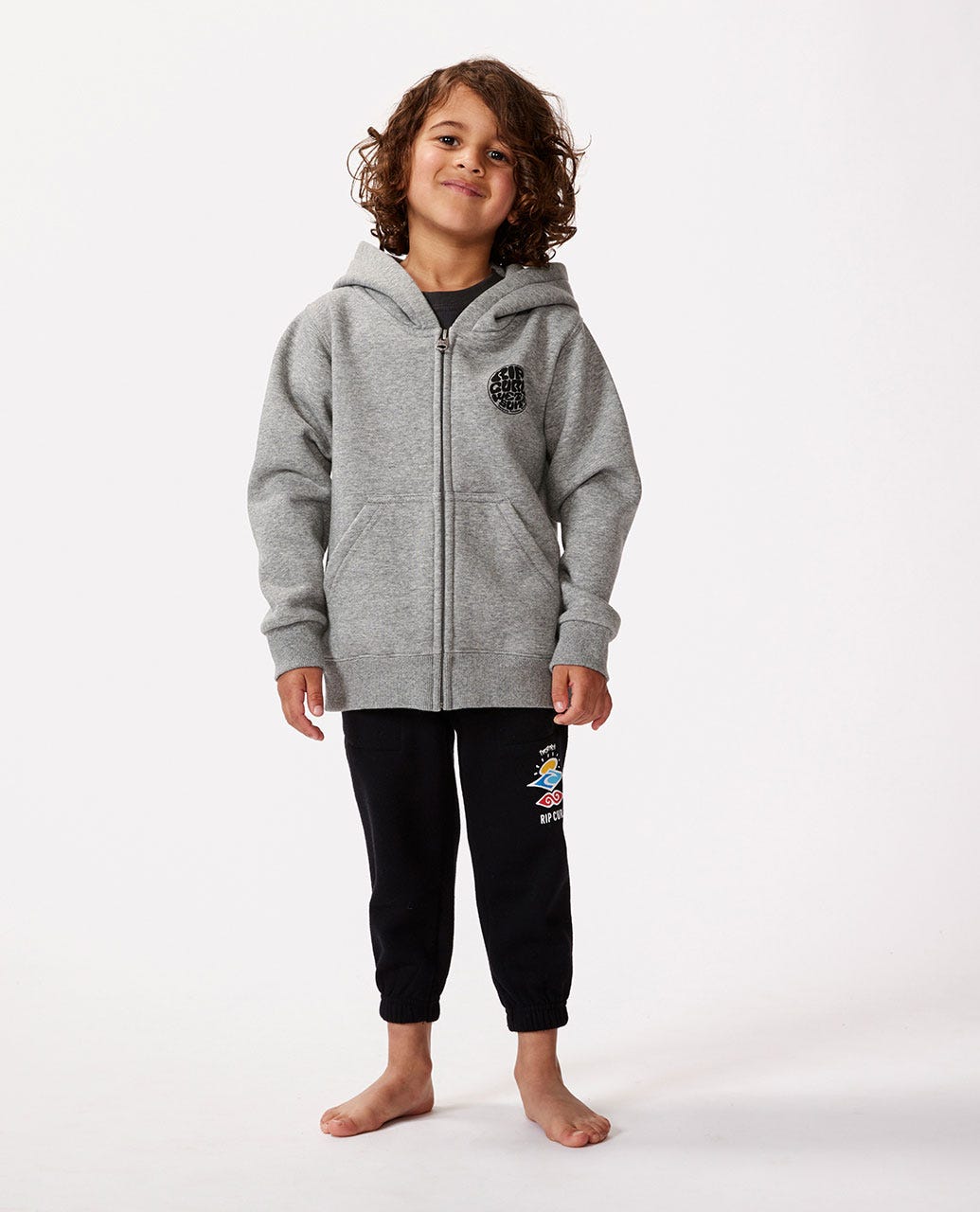 Wetsuit Icon Zip Through Hood - Boys (1-8 years)
