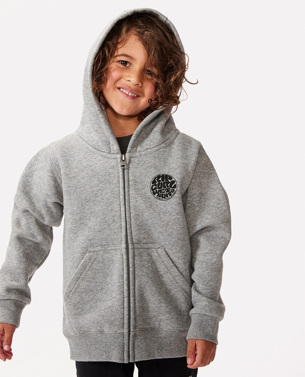 Wetsuit Icon Zip Through Hood - Boys (1-8 years)