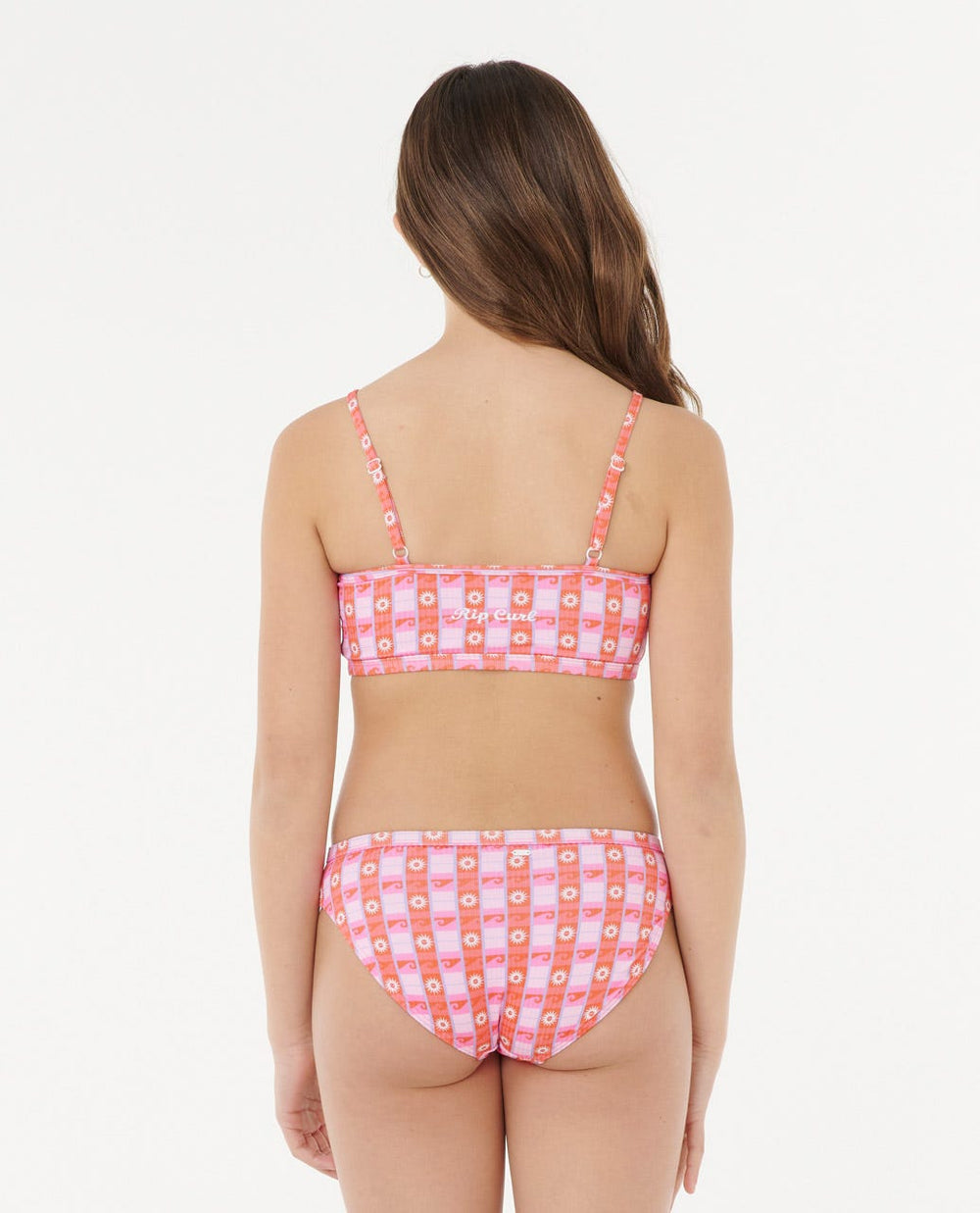 Sunset Check Rib Bikini - Girls (8-14 years)