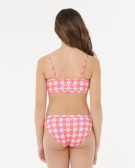 Sunset Check Rib Bikini - Girls (8-14 years)