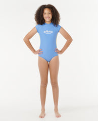 Surf Revival Short Sleeve Surf Suit Swimsuit - Girls (8-14 years)