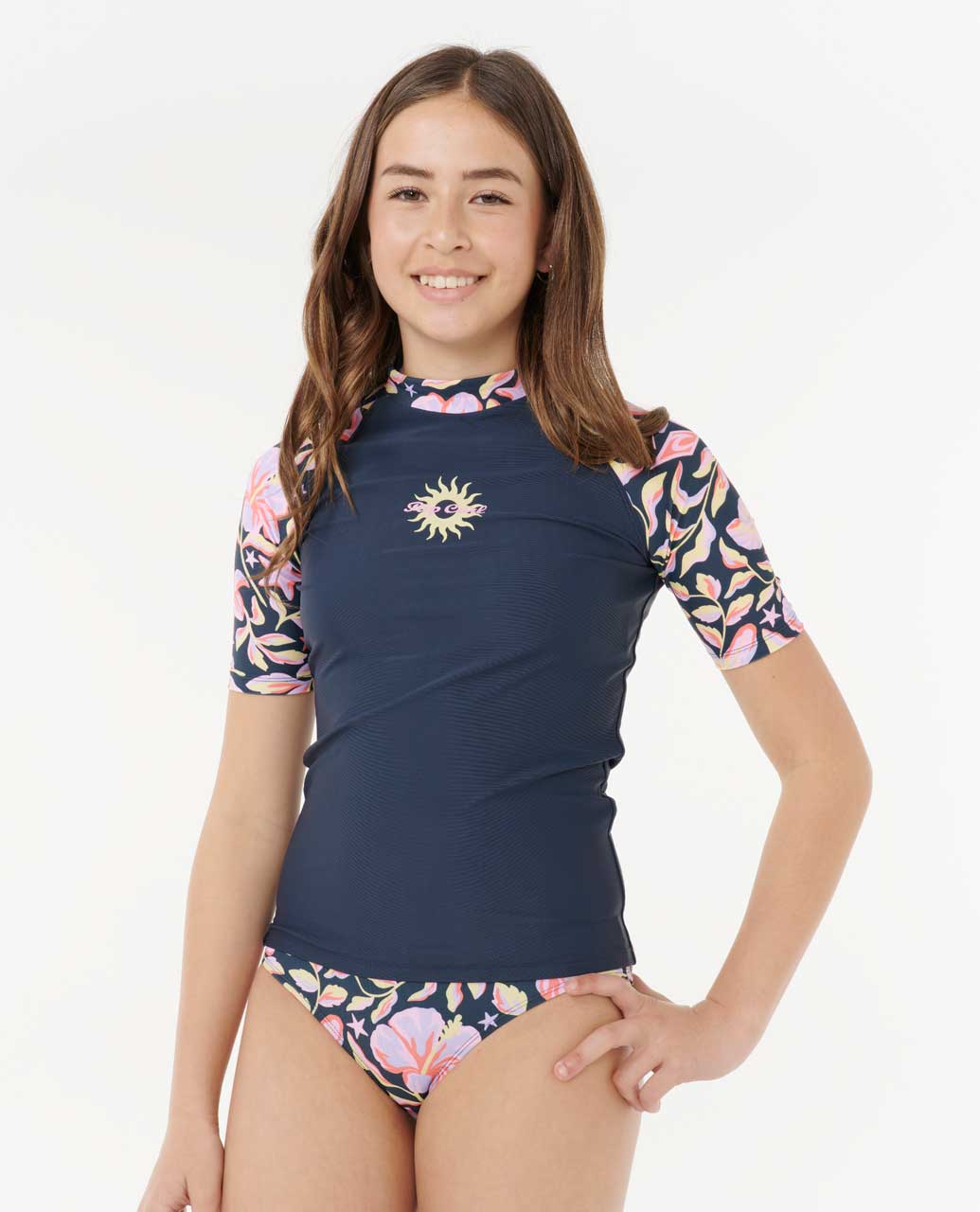 Sunset Skies 3 Piece Swimsuit Set - Girls (8-16 years)