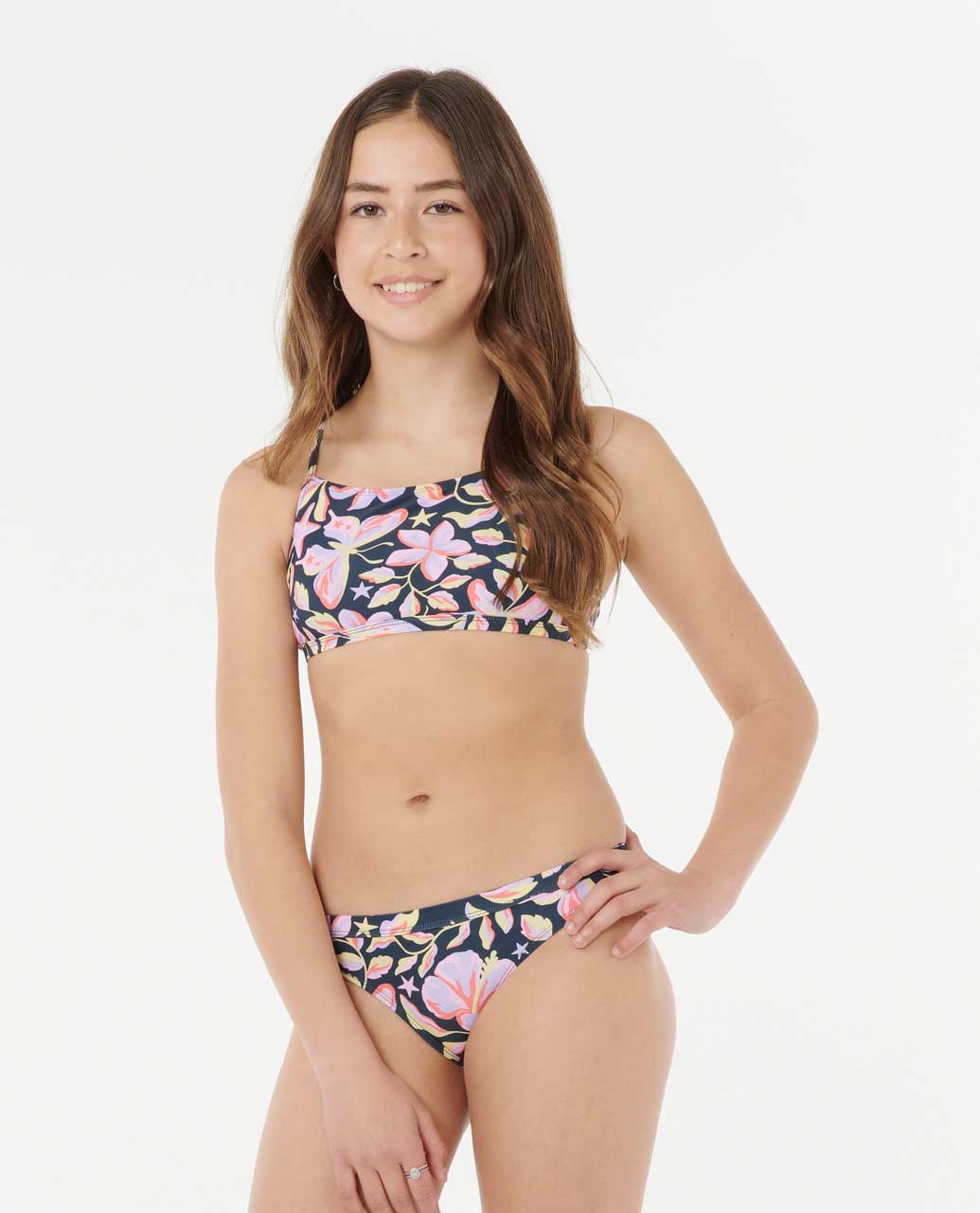 Sunset Skies 3 Piece Swimsuit Set - Girls (8-16 years)