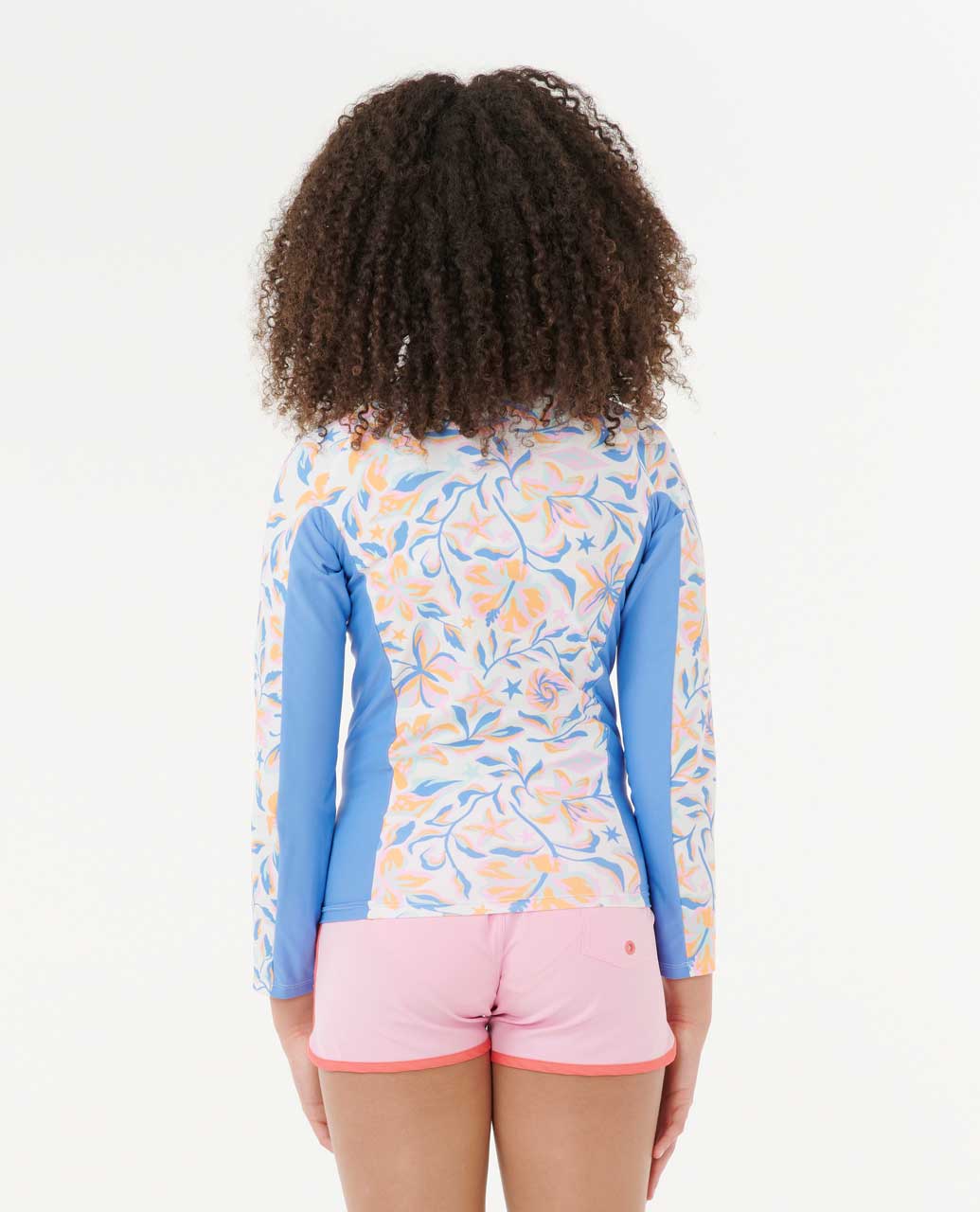 Sunset Sky Zip Through Rash Guard - Girls (8-16 years)
