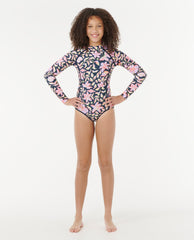 Sunset Skies Long Sleeve Surf Suit Swimsuit - Girls (8-16 years)
