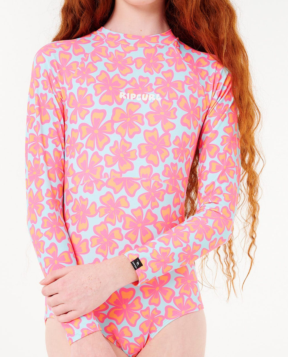 Neon Isles Long Sleeve Surfsuit - Girl (8-16 years)