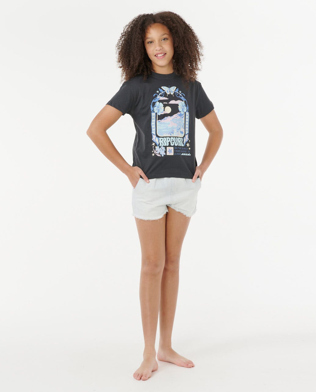 Sunset Skies Art Tee - Girls (8-16 years)