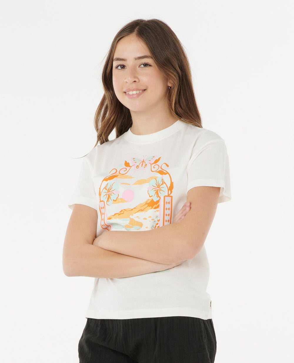 Sunset Skies Art Tee - Girls (8-16 years)
