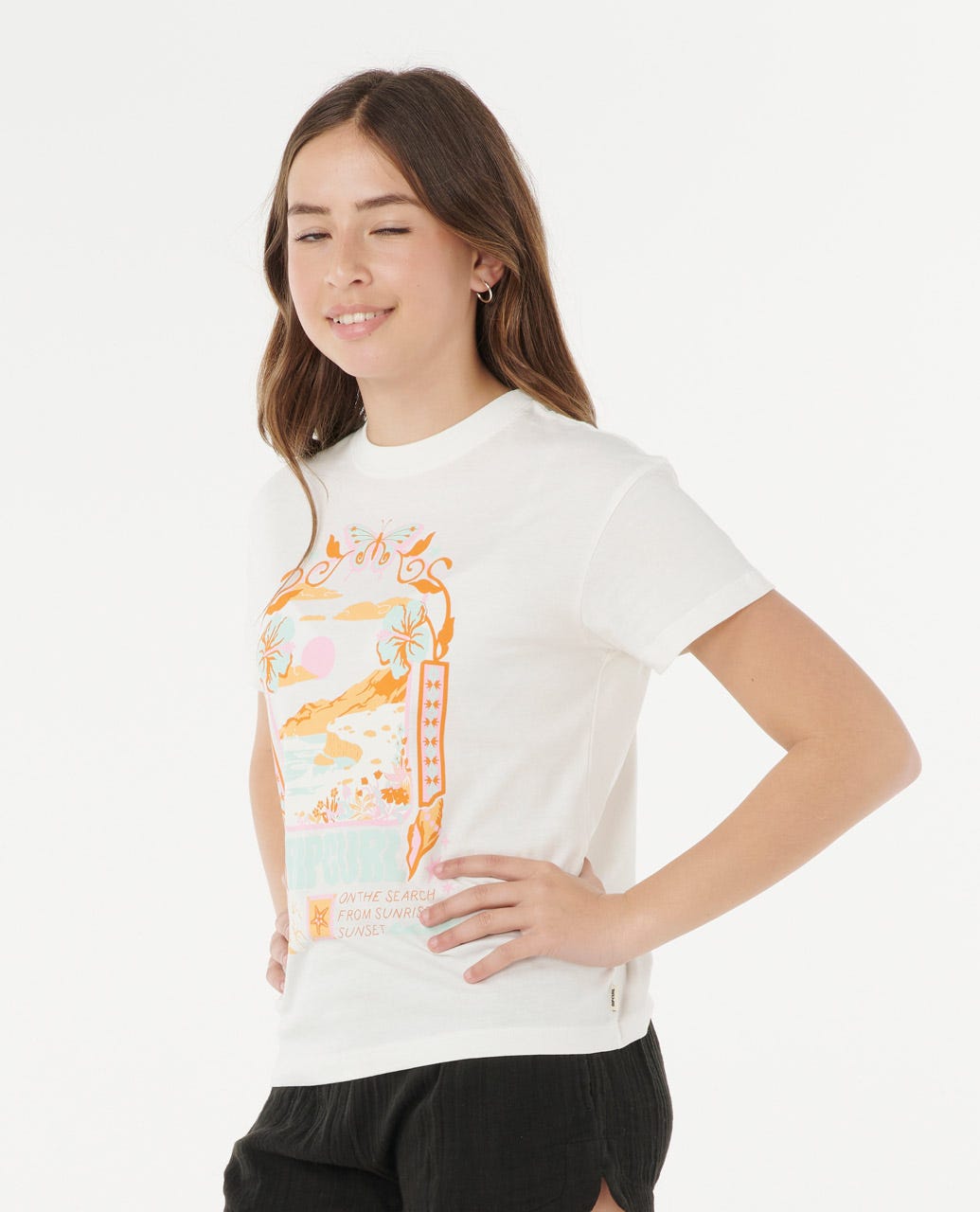 Sunset Skies Art Tee - Girls (8-16 years)