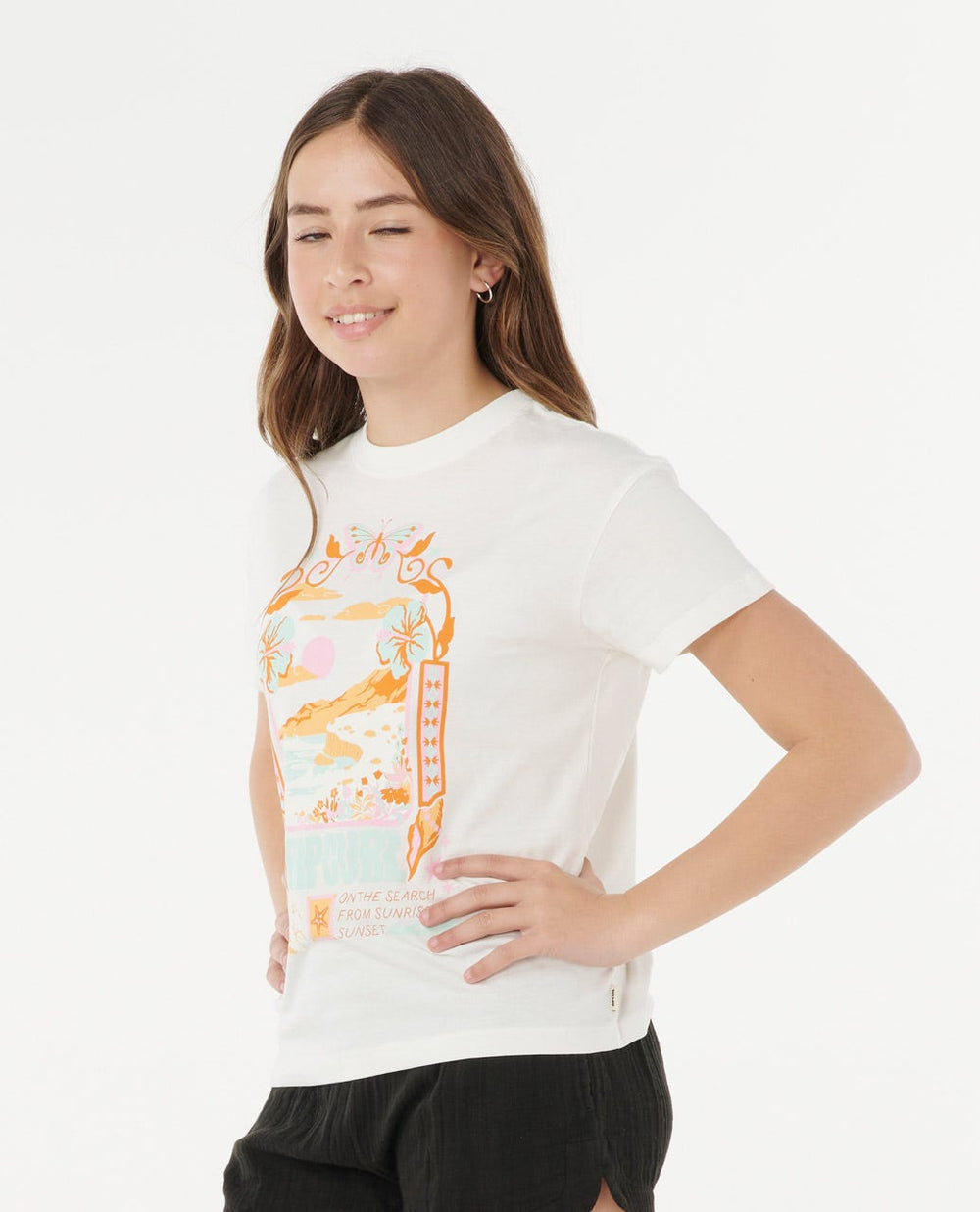 Sunset Skies Art Tee - Girls (8-16 years)