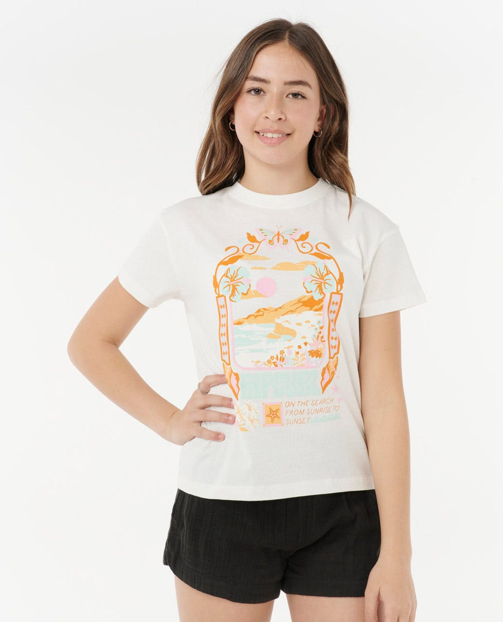 Sunset Skies Art Tee - Girls (8-16 years)