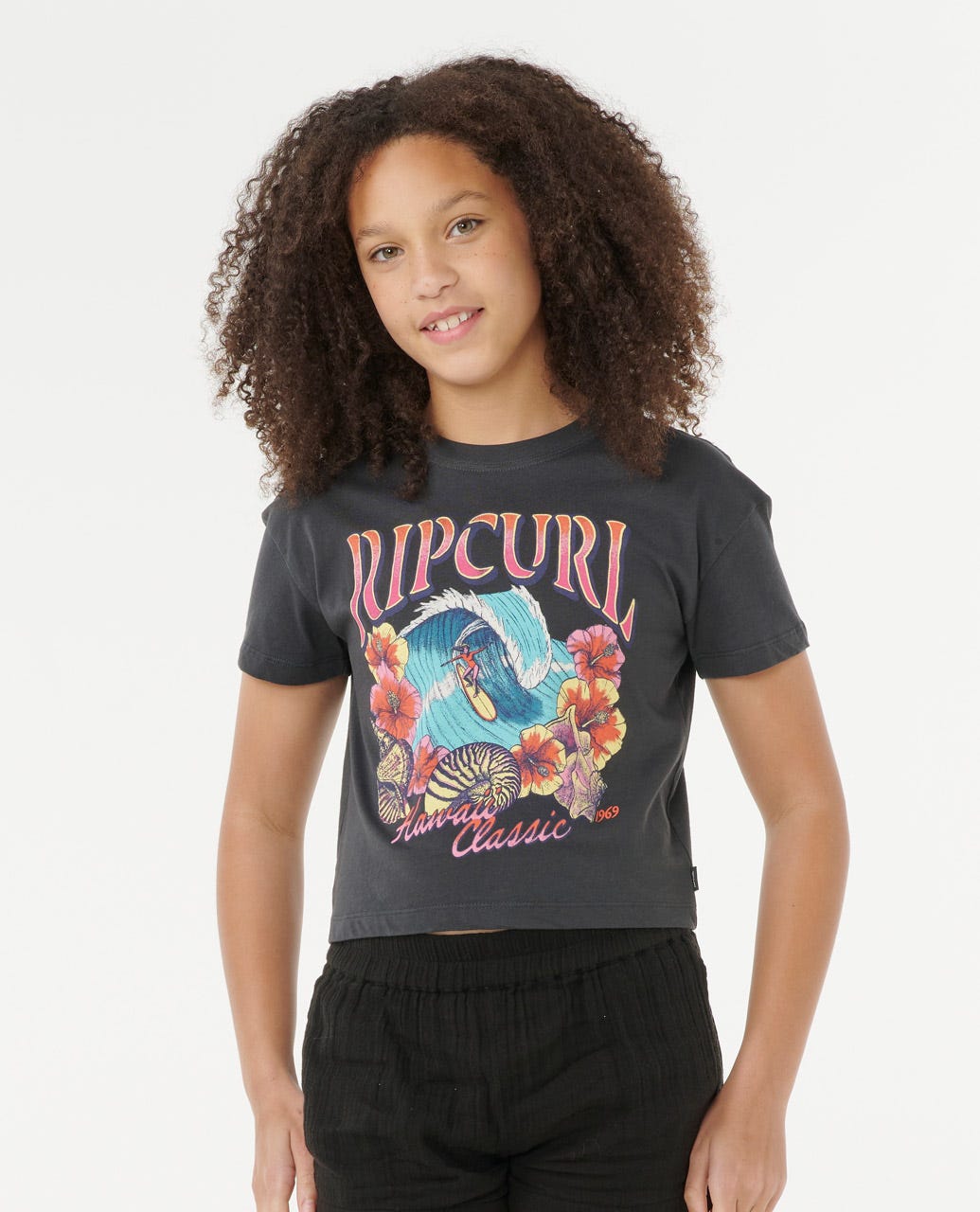 Hawaii Classic Crop Tee - Girls (8-16 years)