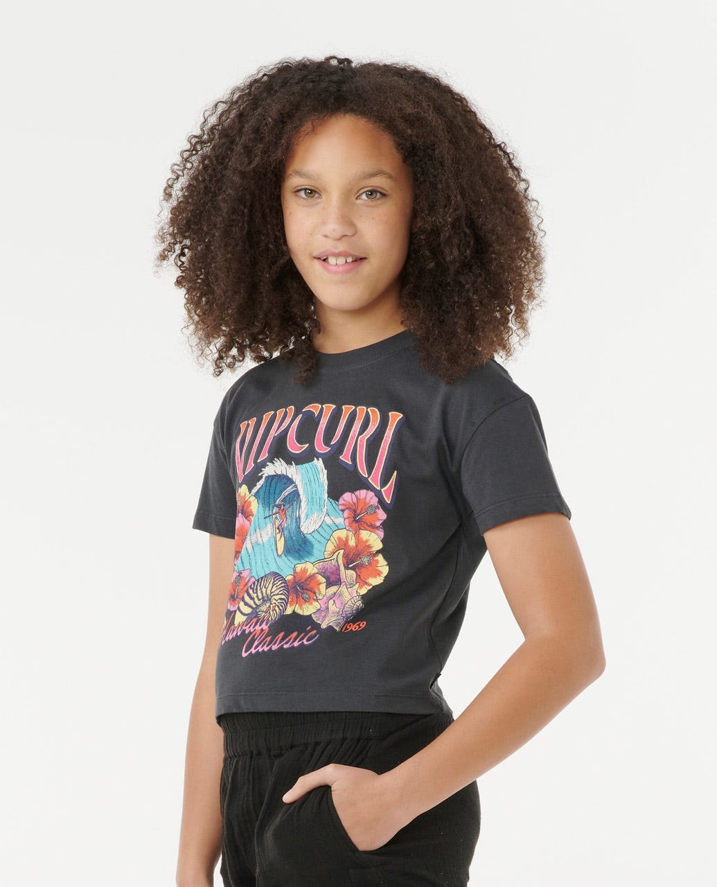 Hawaii Classic Crop Tee - Girls (8-16 years)