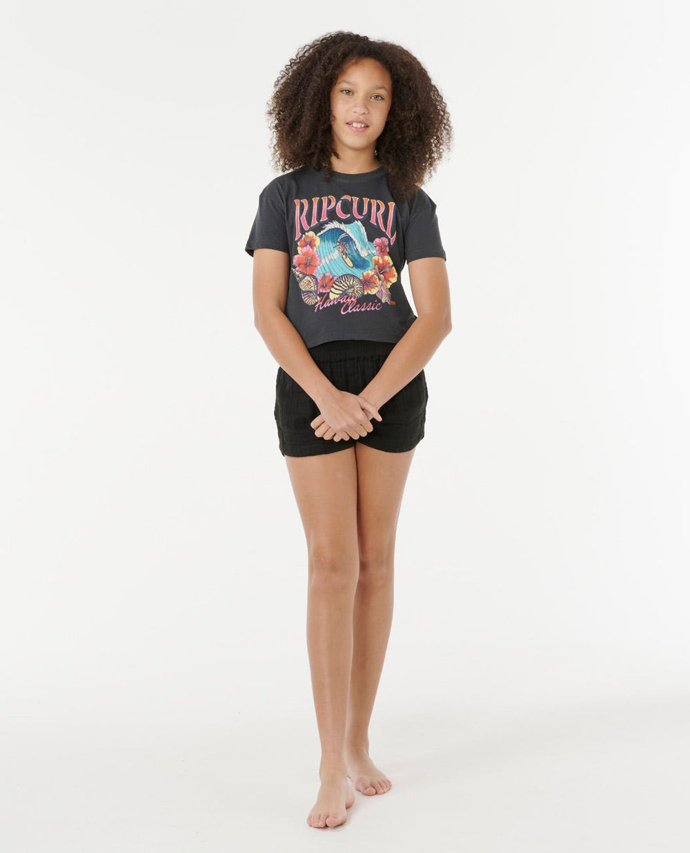Hawaii Classic Crop Tee - Girls (8-16 years)