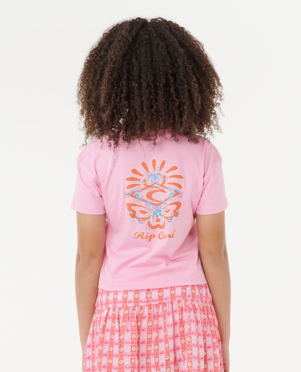 Sunset Skies Crop Tee - Girls (8-16 years)