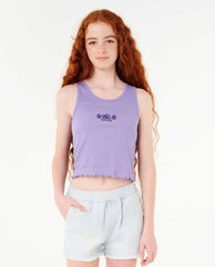 Neon Isles Rib Tank - Girl (8-14 years)
