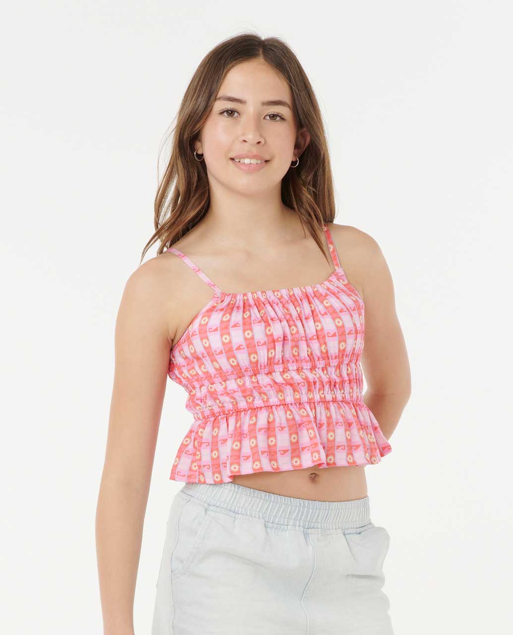 Sunset Check Cami - Girls (8-14 years)