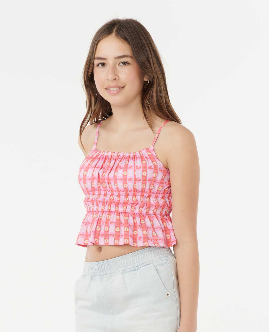 Sunset Check Cami - Girls (8-14 years)
