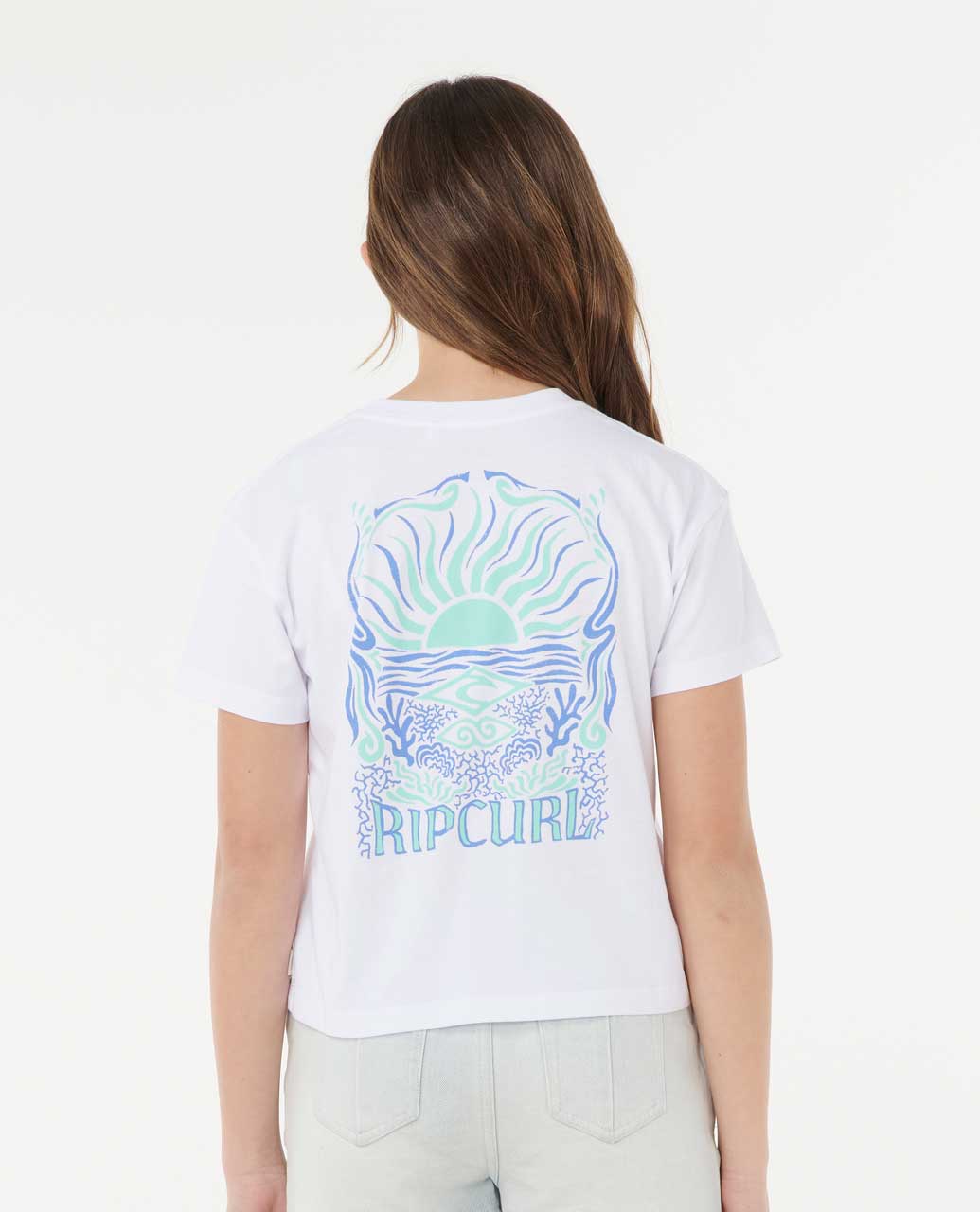 Sunrise Crop Tee - Girls (8-16 years)