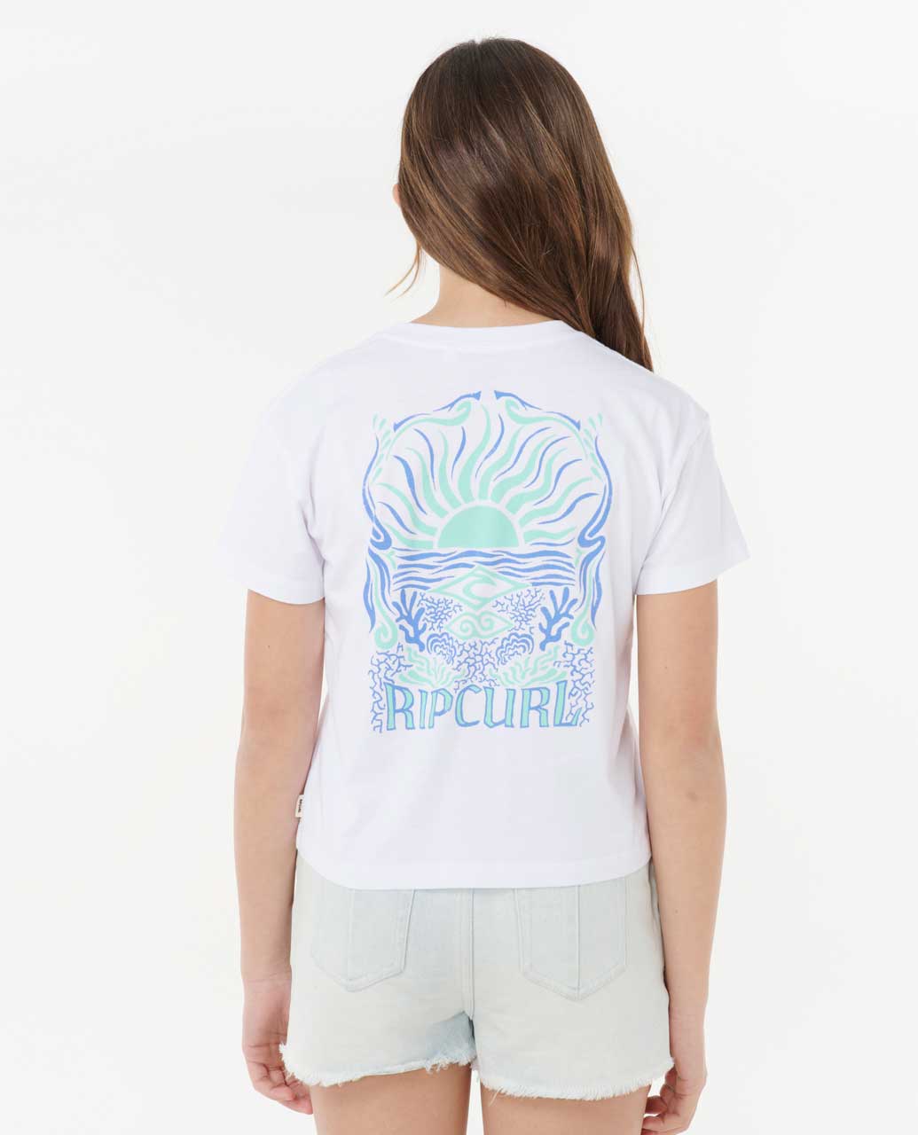 Sunrise Crop Tee - Girls (8-16 years)