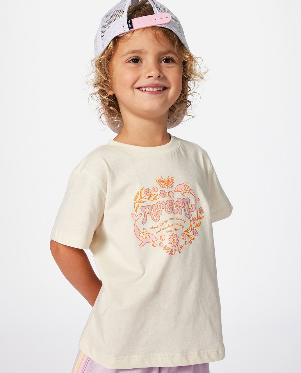 Rainbow Logo Tee-Girl (1-8 years)