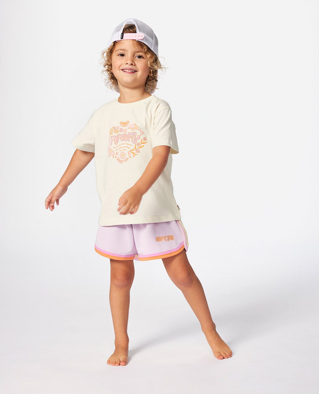 Rainbow Logo Tee-Girl (1-8 years)