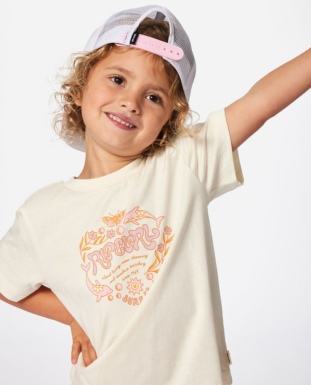 Rainbow Logo Tee-Girl (1-8 years)