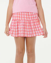 Sunset Check Skort - Girl (8-14 years)