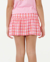 Sunset Check Skort - Girl (8-14 years)