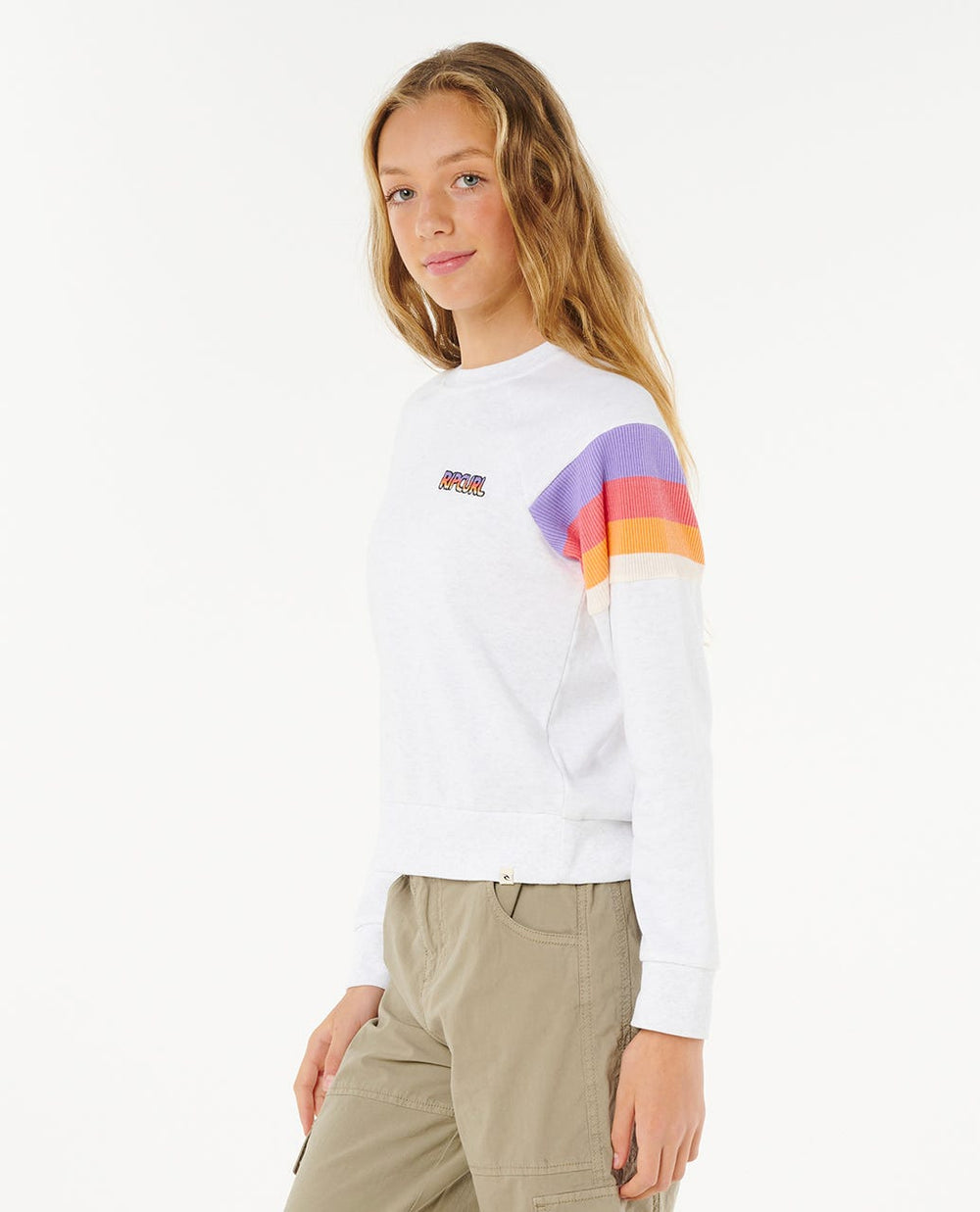 Las Dalias Raglan Crew - Girl (8-14 years)