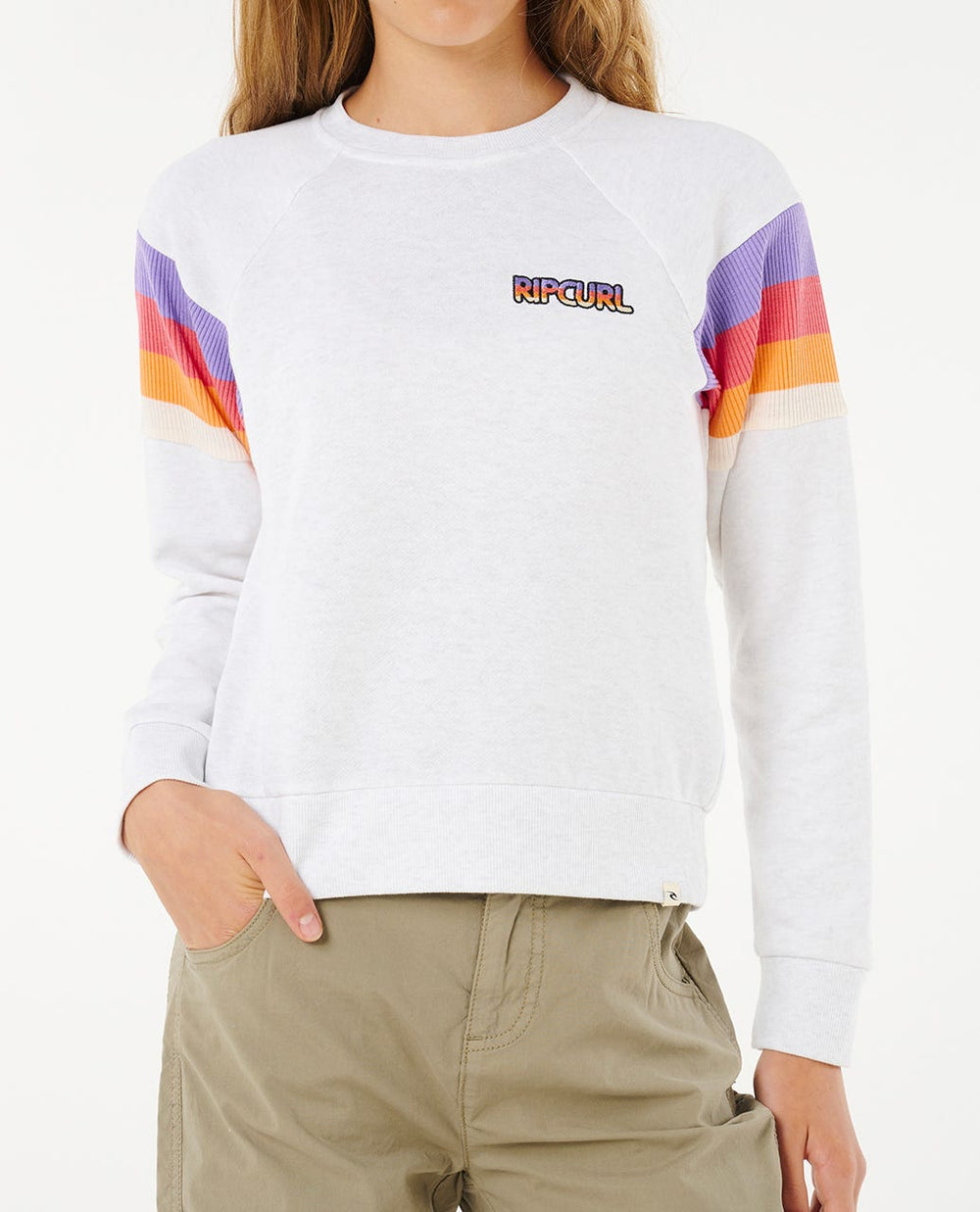 Las Dalias Raglan Crew - Girl (8-14 years)