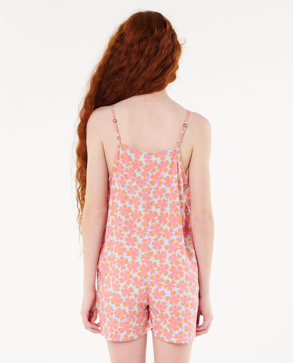 Neon Isles Floral Romper - Girl (8-14 years)