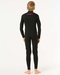 Kids Dawn Patrol 4/3 Chest Zip Steamer