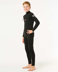 Kids Dawn Patrol 4/3 Chest Zip Steamer