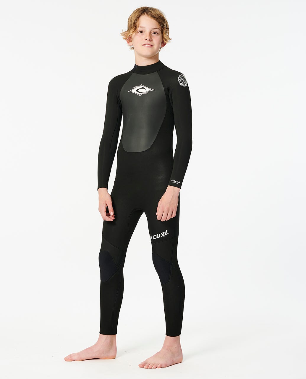 Kids Omega 3/2 Back Zip Fullsuit Wetsuit