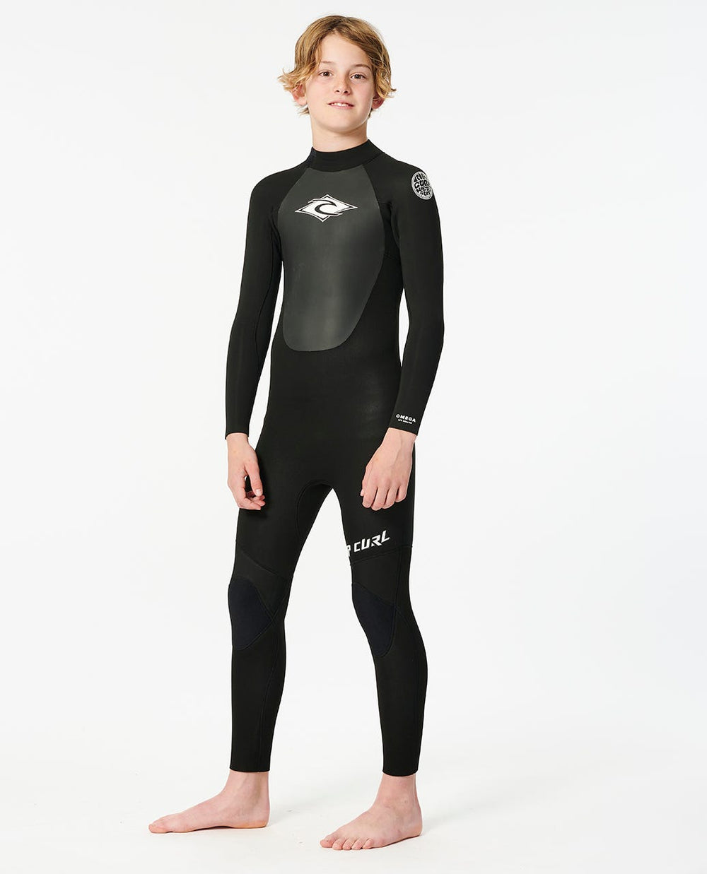 Kids Omega 3/2 Back Zip Fullsuit Wetsuit