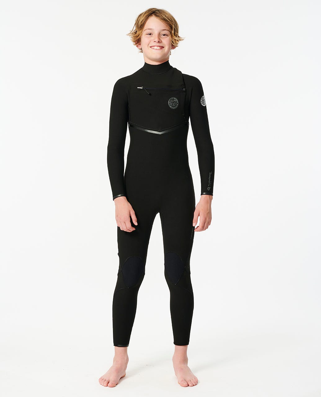 Kids Flashbomb 3/2 Chest Zip Wetsuit