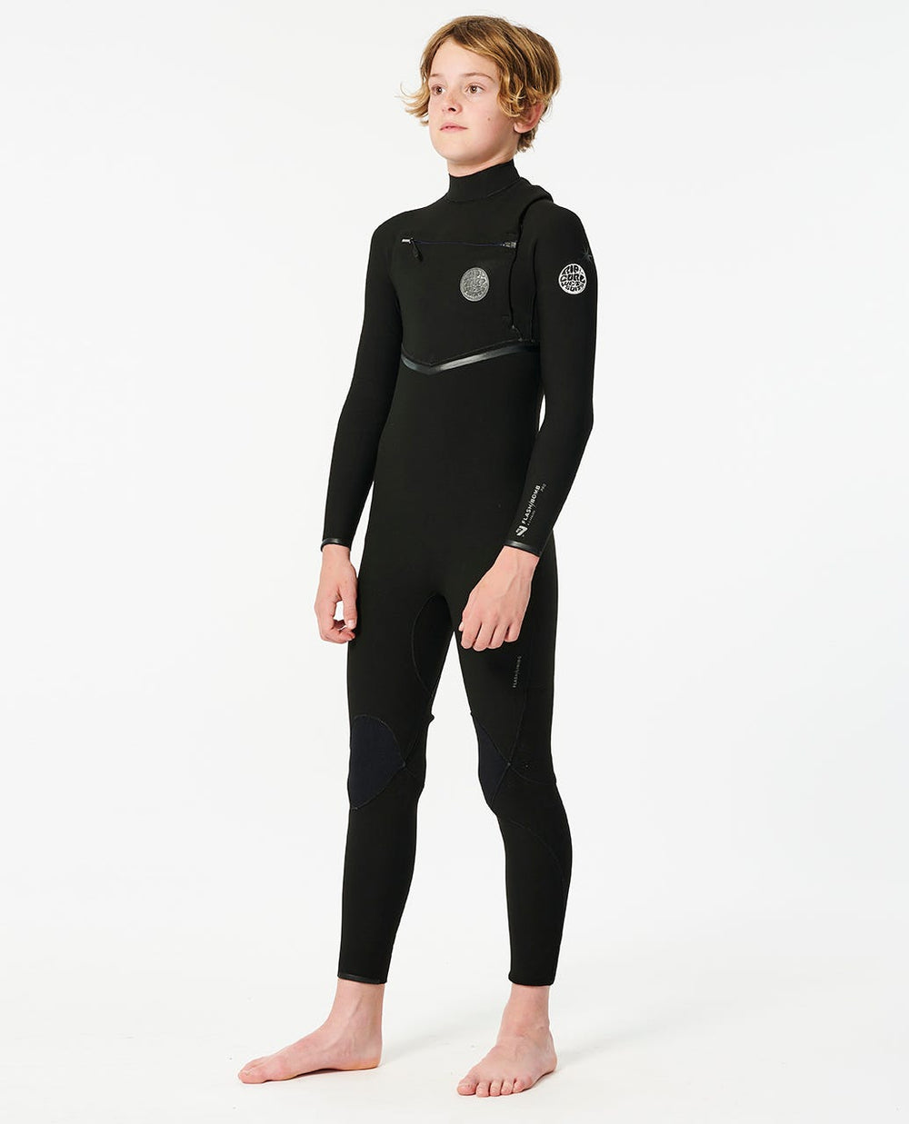 Kids Flashbomb 3/2 Chest Zip Wetsuit