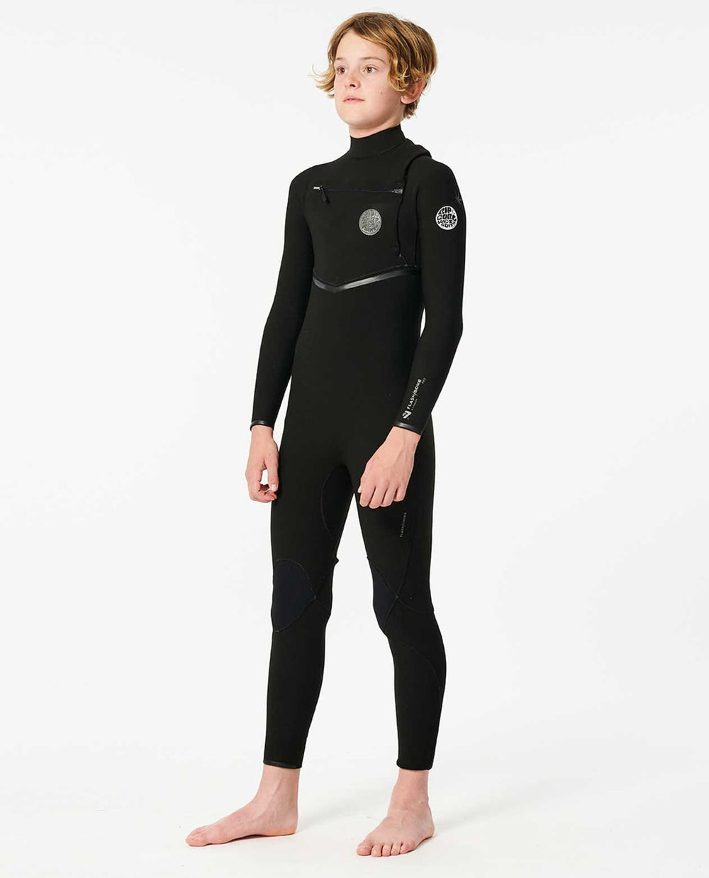 Kids Flashbomb 4/3 Chest Zip Wetsuit