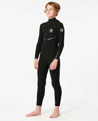 Kids Flashbomb 4/3 Chest Zip Wetsuit