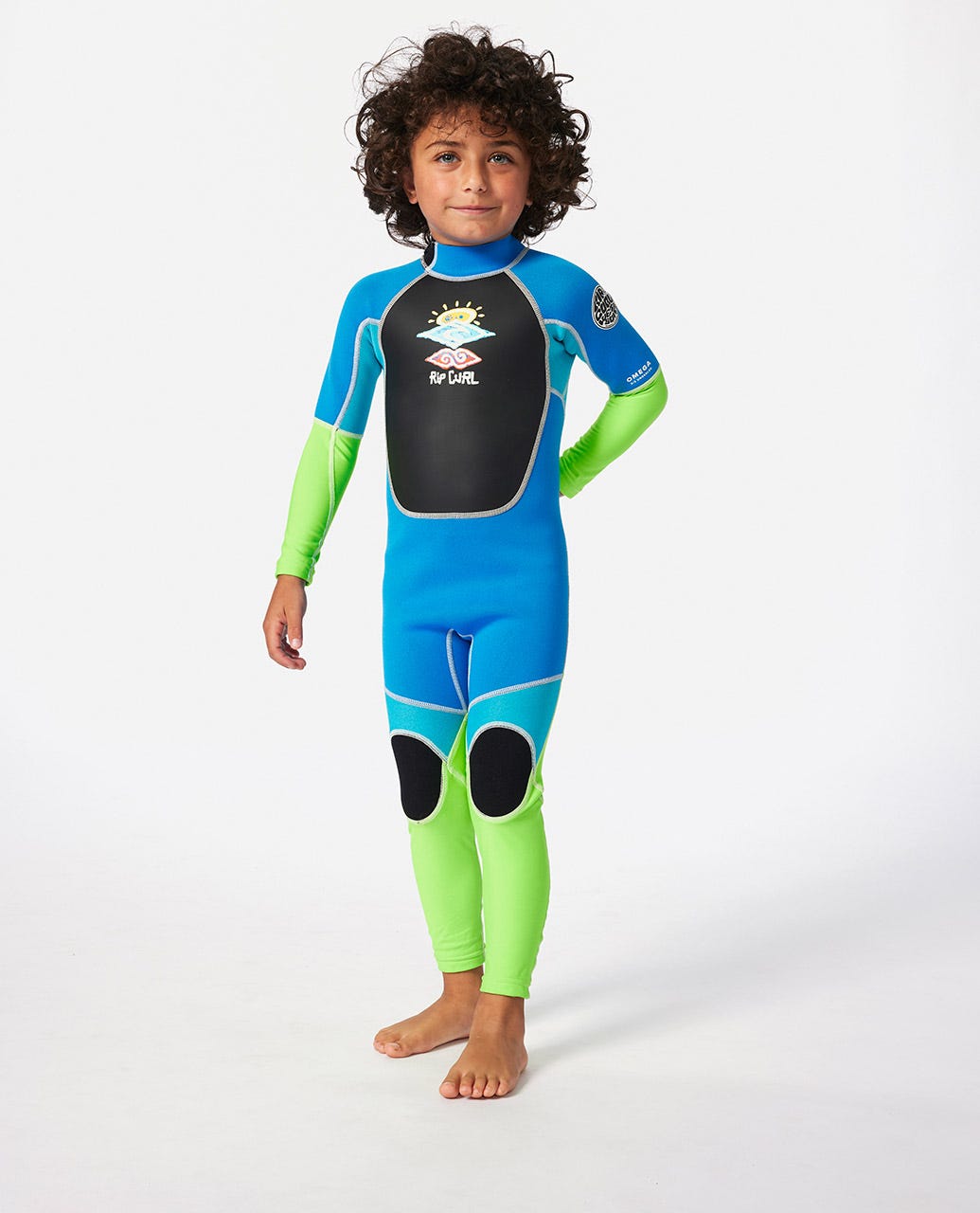 Groms Omega Back Zip Easy On/Off Wetsuit