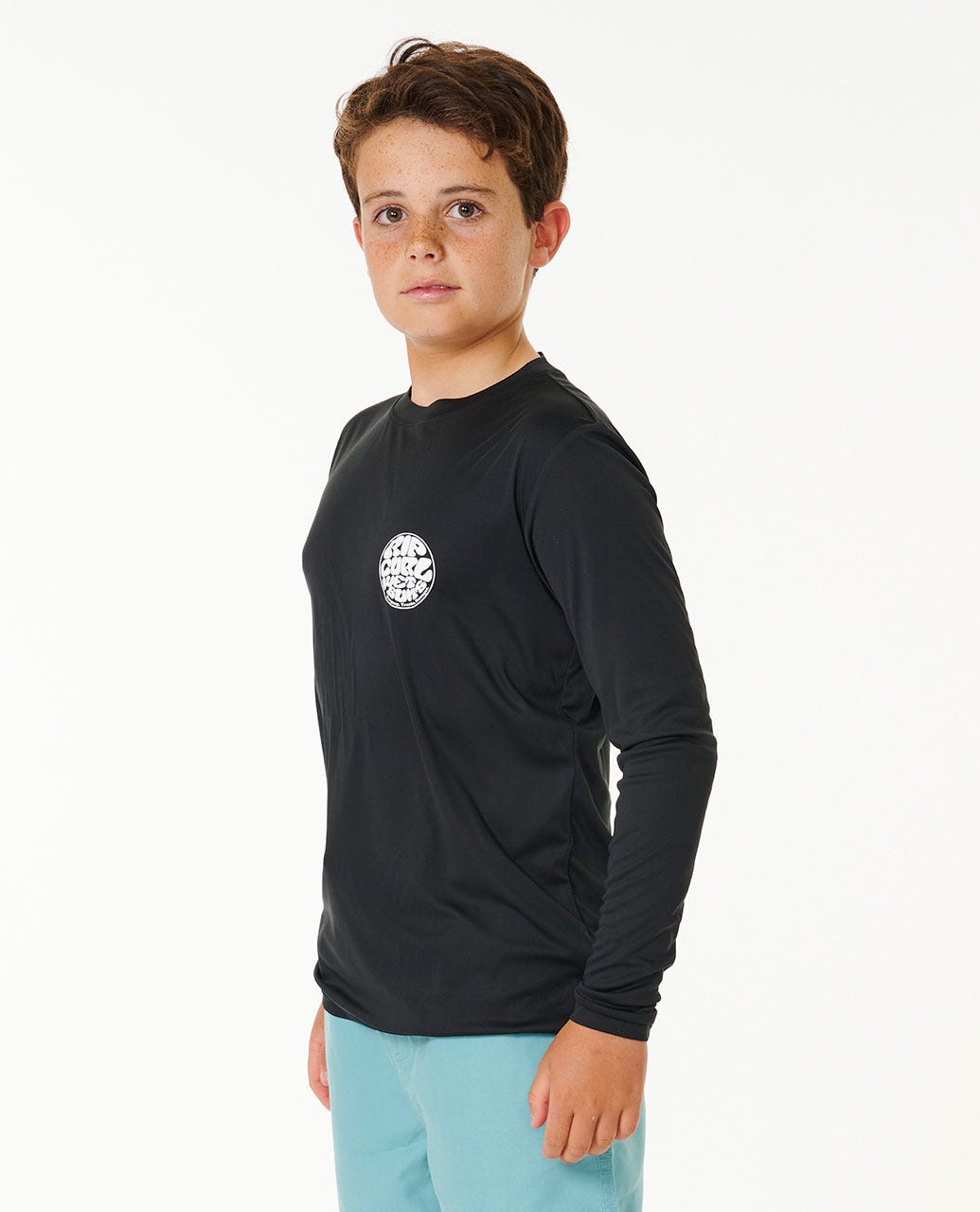 Icons Surflite UV Long Sleeve Rash Vest - Boys (8-16 years)