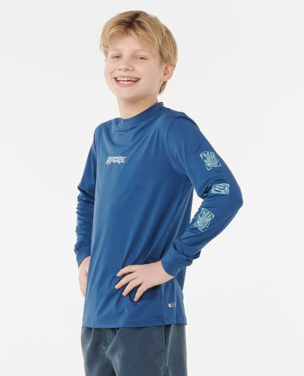 Tropic Daze UPF Long Sleeve Rash Guard - Boys (8-16 years)