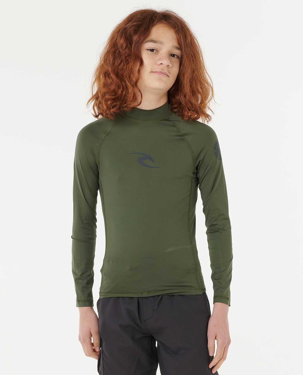Waves UPF Long Sleeve Rash Vest - Boys (8-16 years)