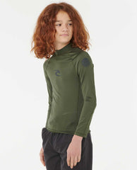 Waves UPF Long Sleeve Rash Vest - Boys (8-16 years)